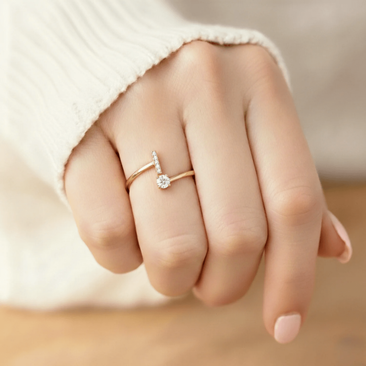 Anillo Ajustable | Inicial - Lourve Collection - Lourve Collection - Anillo Ajustable | Inicial