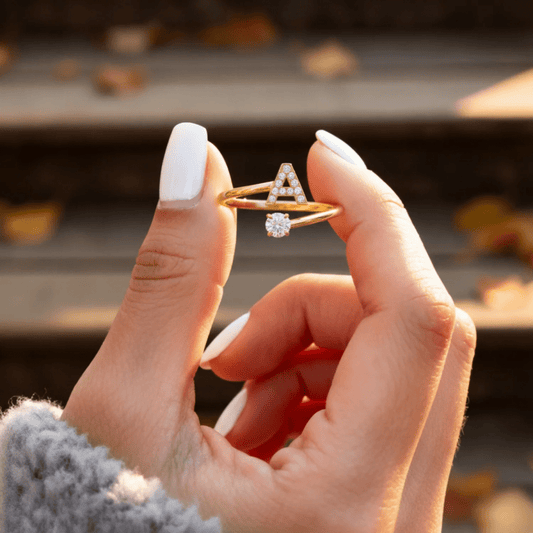 Anillo Ajustable | Inicial - Lourve Collection - Lourve Collection - Anillo Ajustable | Inicial